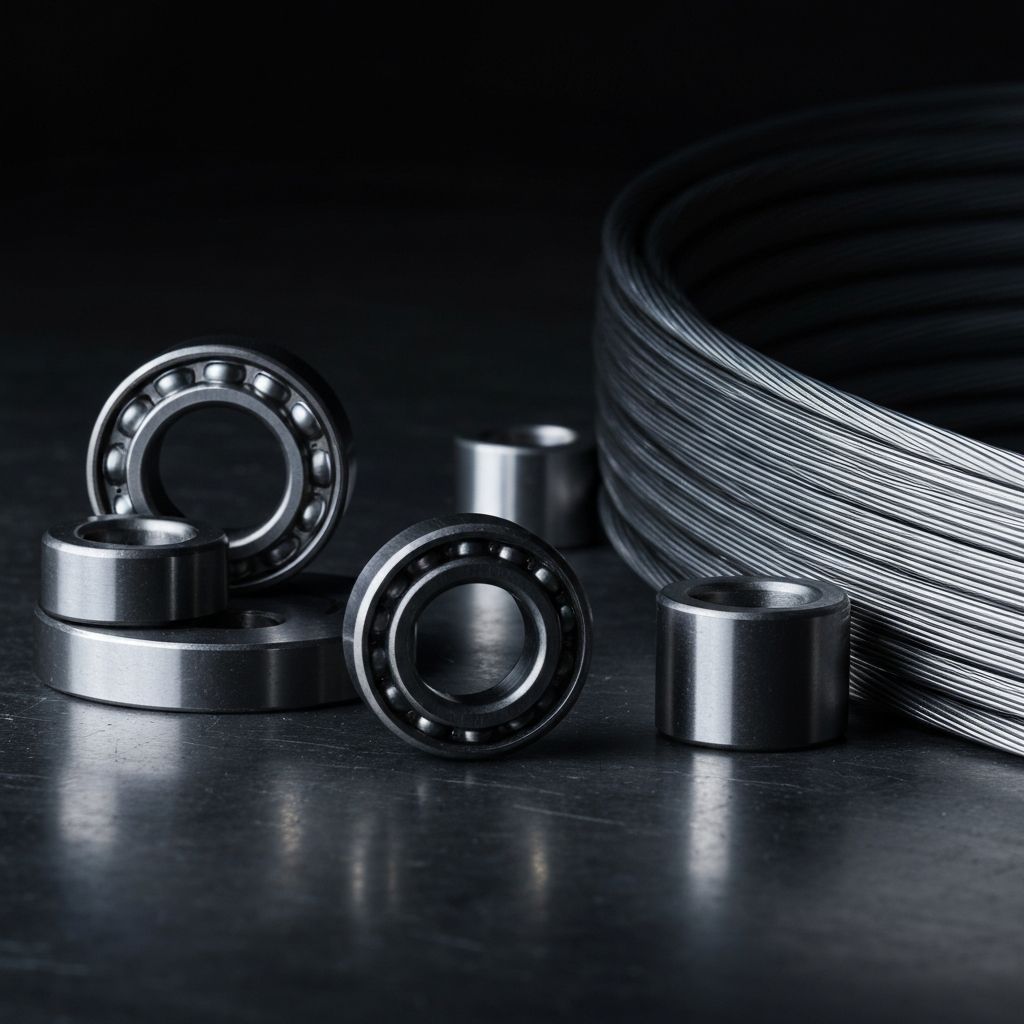 Precision bearing and steel wire manufacturing